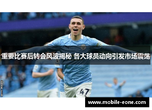 重要比赛后转会风波揭秘 各大球员动向引发市场震荡
