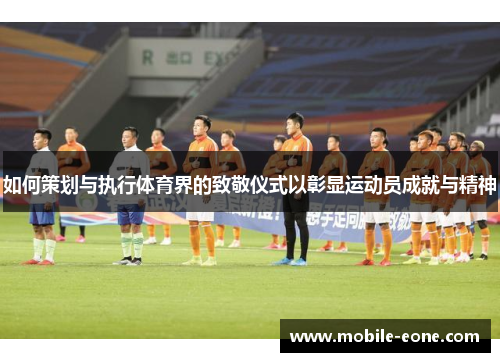 如何策划与执行体育界的致敬仪式以彰显运动员成就与精神